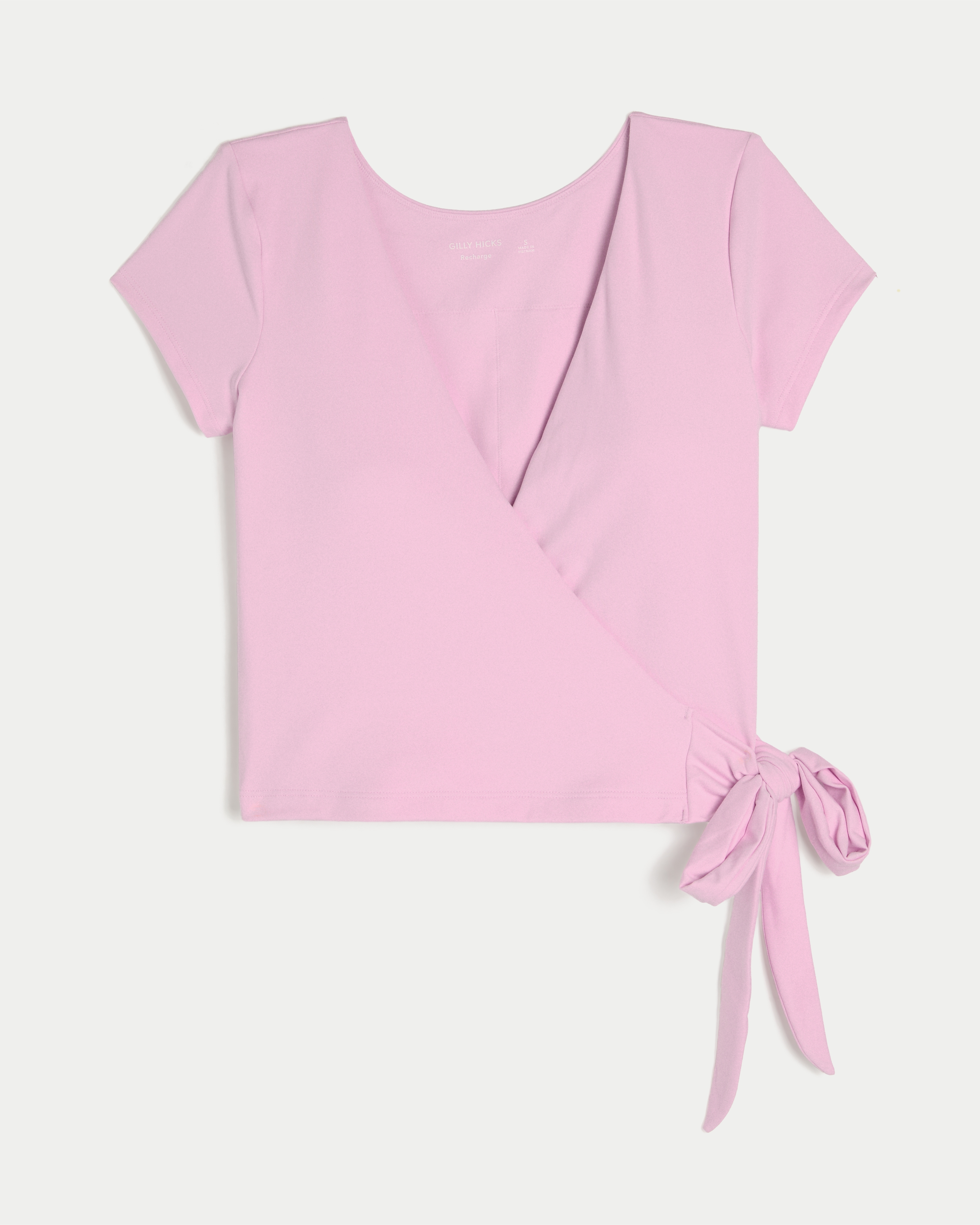 Gilly Hicks Active Recharge Wrap Top