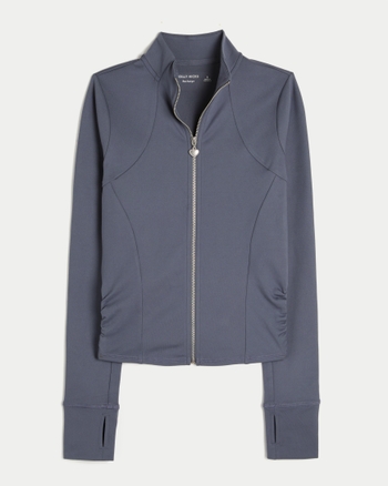 Hollister Gilly Hicks Active Recharge Zip-Up Jacket