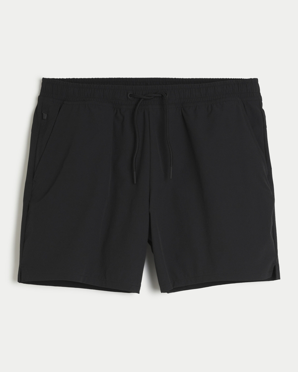 Gilly Hicks Active Nylon Blend Shorts, Black