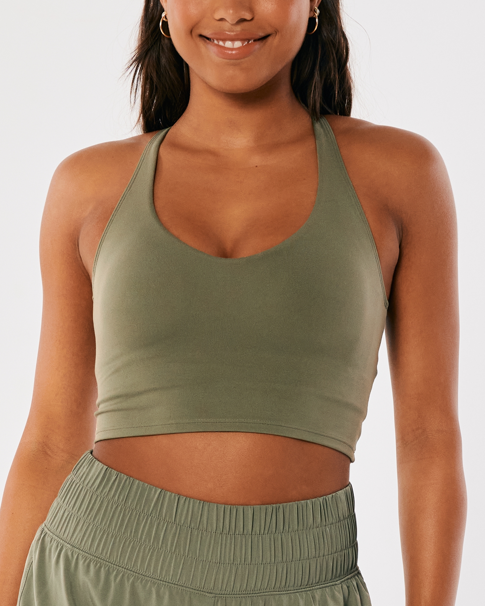 Hollister Gilly Hicks Go Recharge Strappy Longline Tank