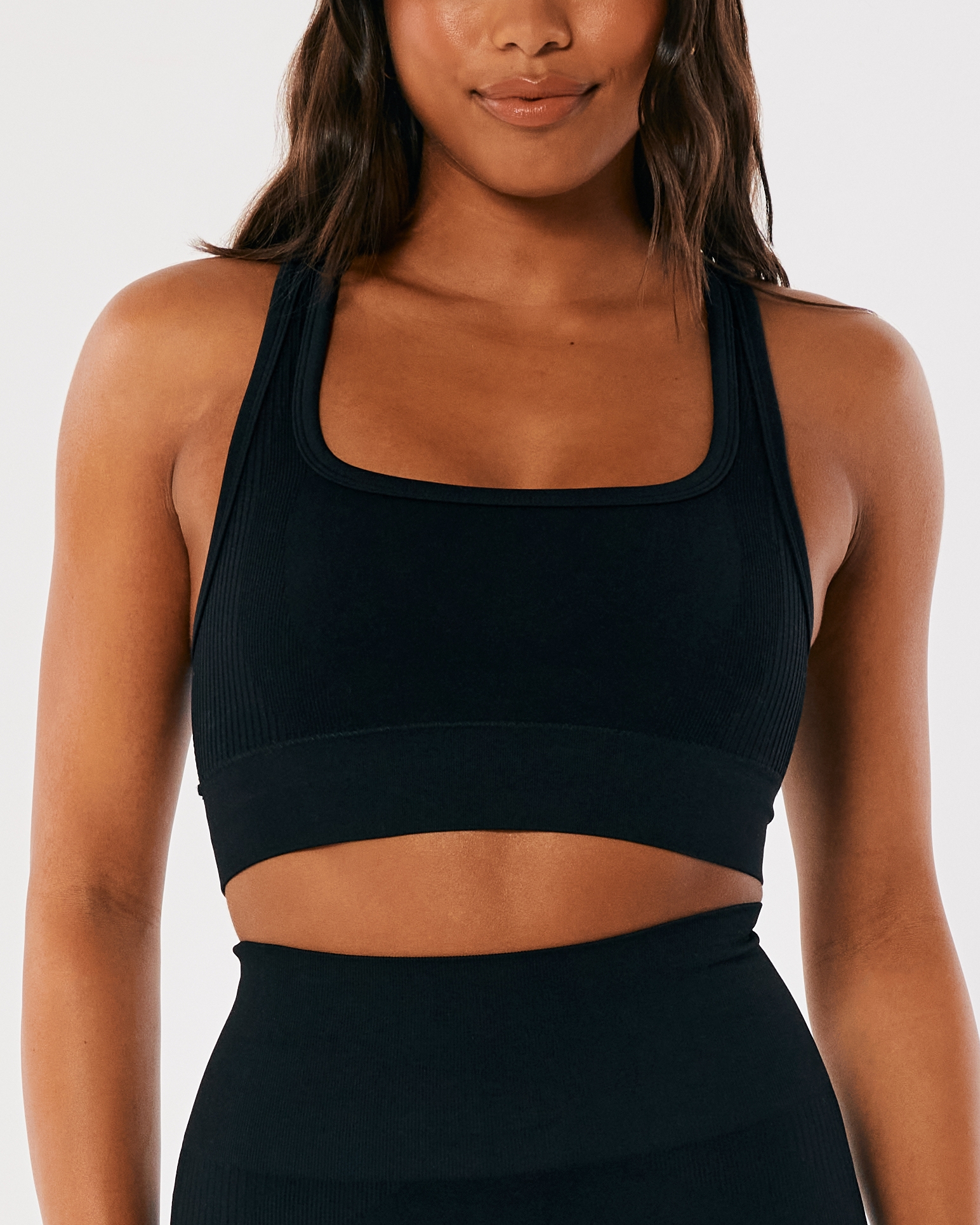 Hollister Gilly Hicks Go Boost Seamless SquareNeck Sports Bra