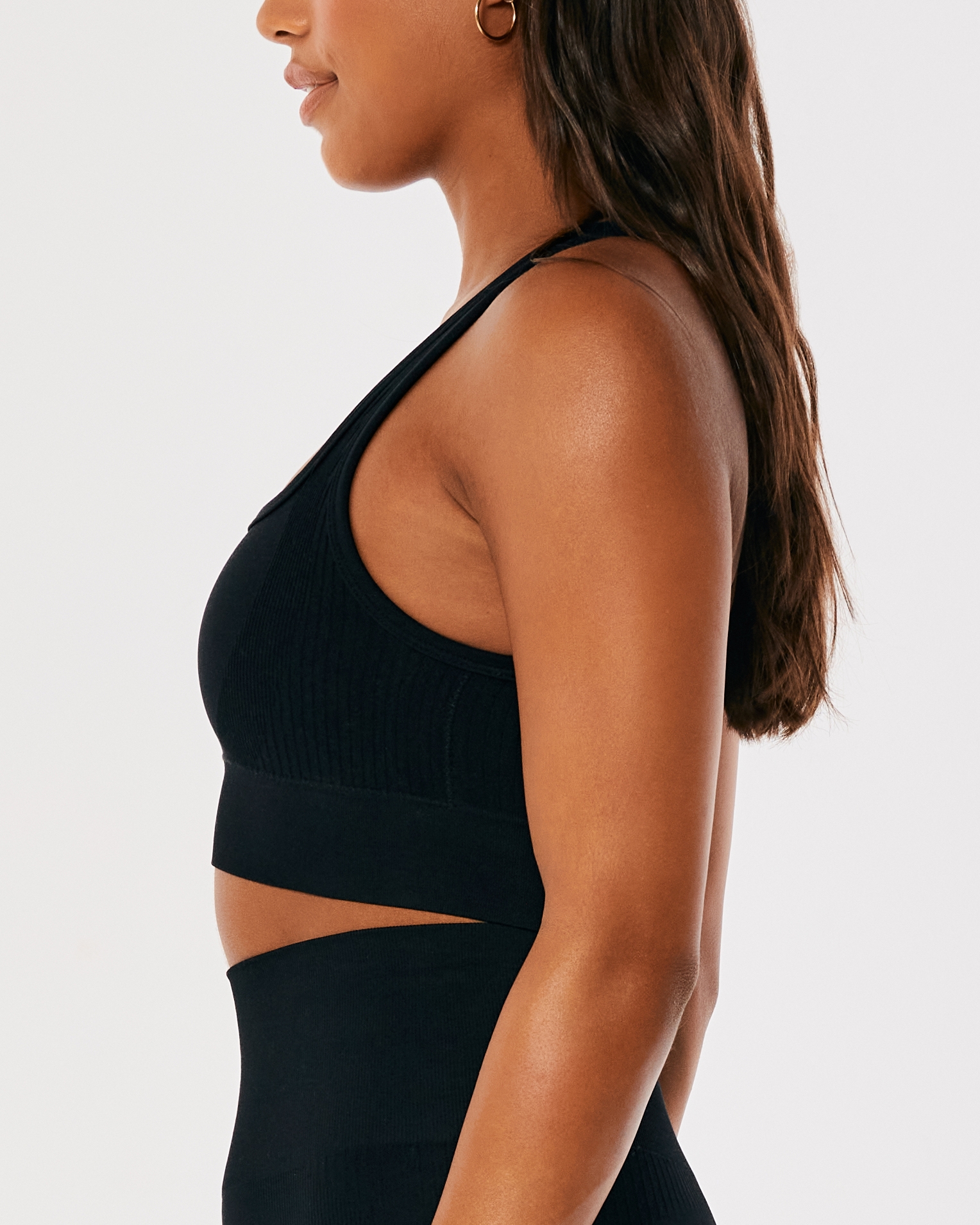 Hollister Gilly Hicks Active Boost Seamless Square-Neck Sports Bra