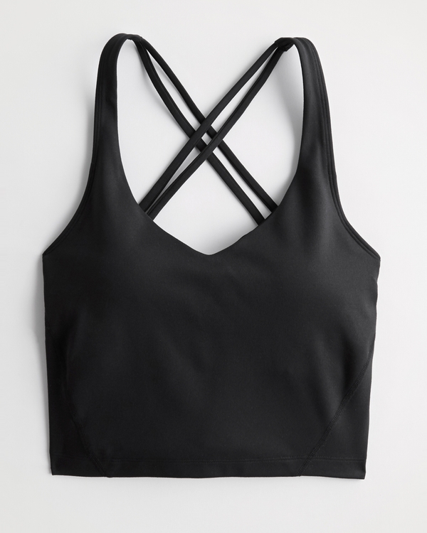 Activewear Gilly Hicks Active Recharge Strappy Plunge Tank | Activewear Women's Activewear | HollisterCo.com