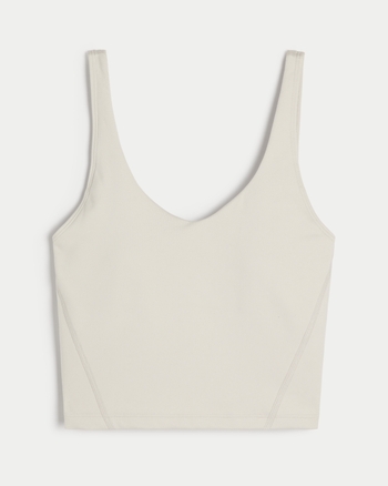 Women's Gilly Hicks Active Recharge Plunge Tank | Women's Tops | HollisterCo.com