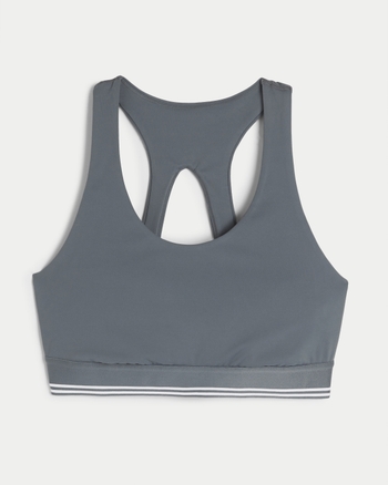 Hollister Gilly Hicks Go Recharge Cinched Halter Sports Bra in