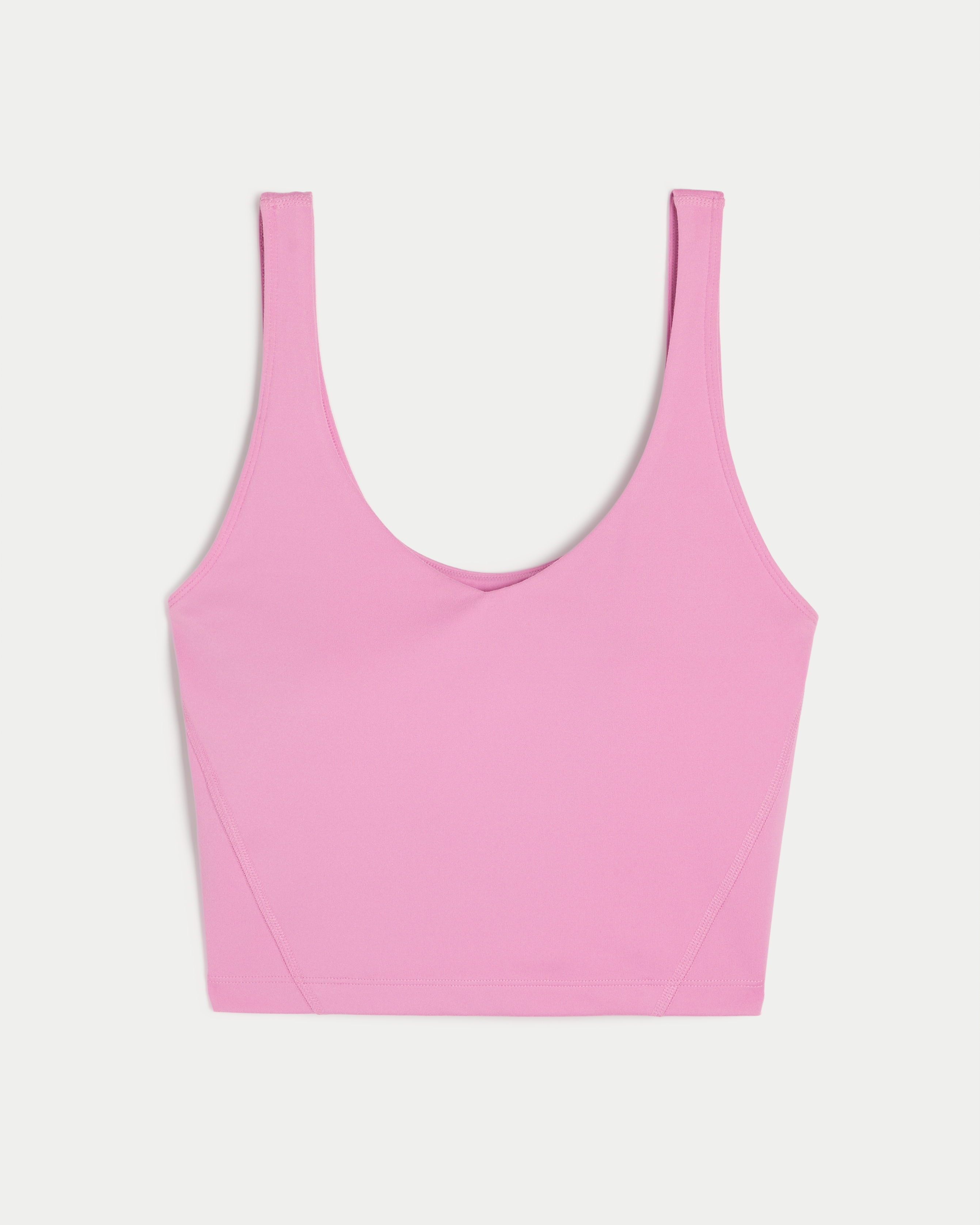 Letsfit Sports Bra Crop Top Small Mauve Activewear Yoga Pink