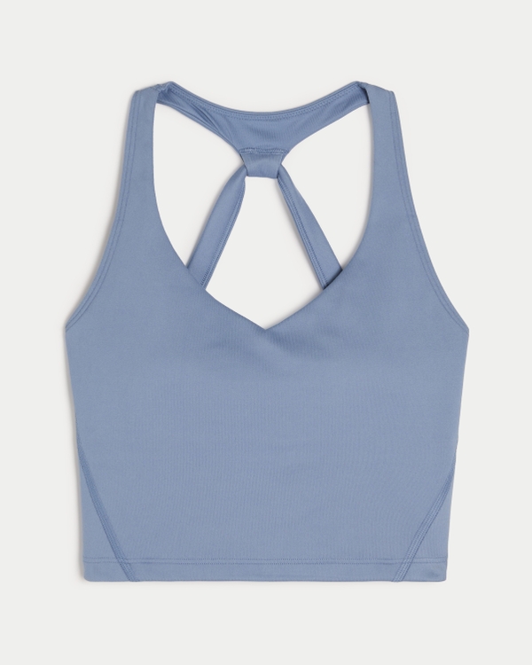 Gilly Hicks Active Recharge Strappy Back Plunge Tank