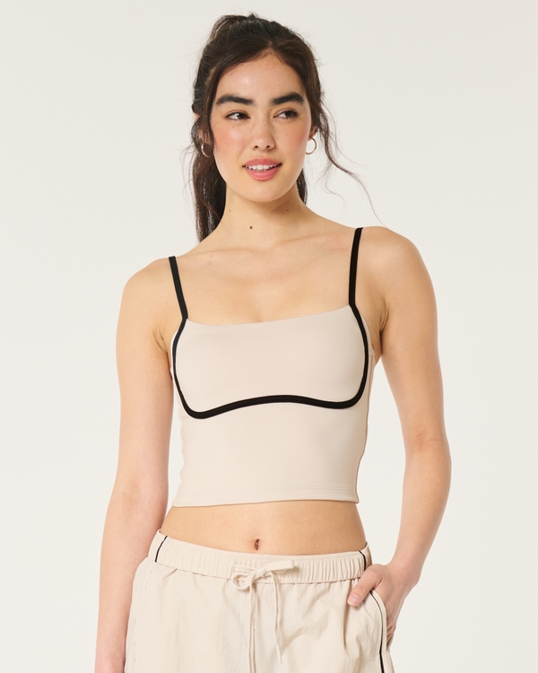 Gilly Hicks Active Recharge Under-Bust Cami, Cream