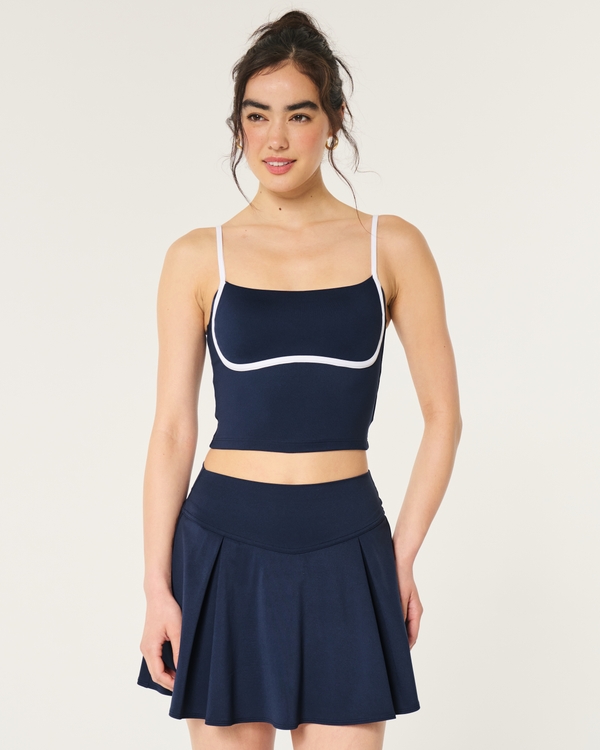 Gilly Hicks Active Recharge Under-Bust Cami, Navy
