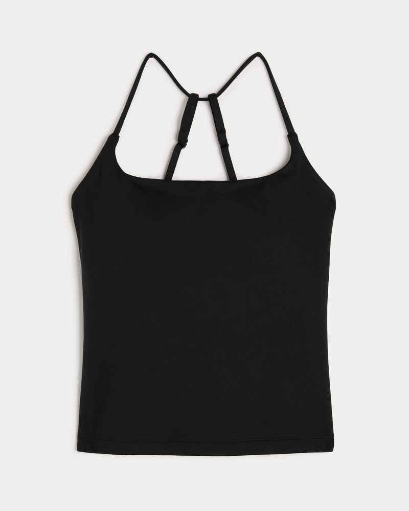 Gilly Hicks Active Strappy Back Square-Neck Tank