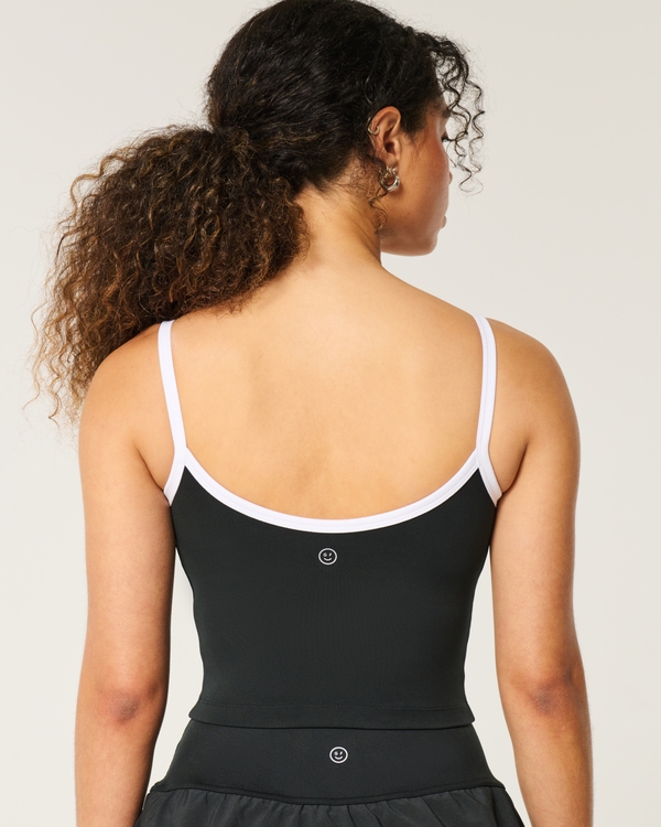 Gilly Hicks Active Recharge Tipped Cami, Black view 2
