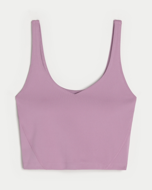 Gilly Hicks Active Recharge Plunge Tank, Dusty Purple view 1
