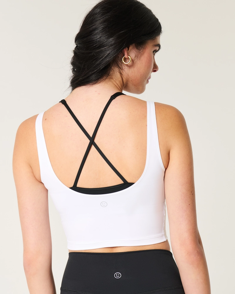 Gilly Hicks Active Boost Layered Plunge Tank
