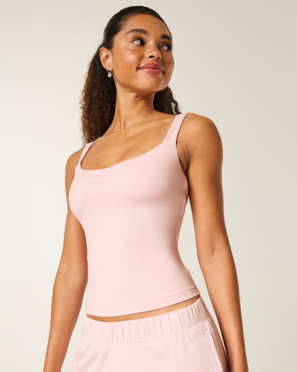 Gilly Hicks Active Recharge Sweetheart Tank, Light Lilac view 1