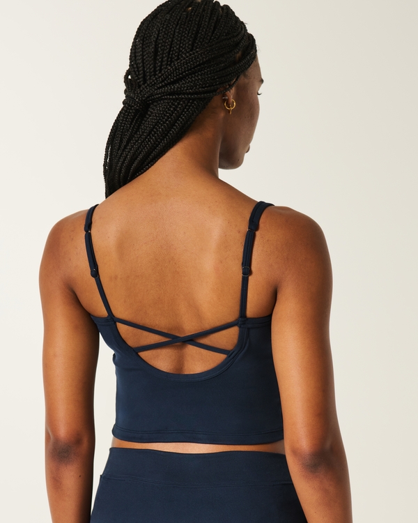 Gilly Hicks Active Recharge Bow Cami, Navy view 2