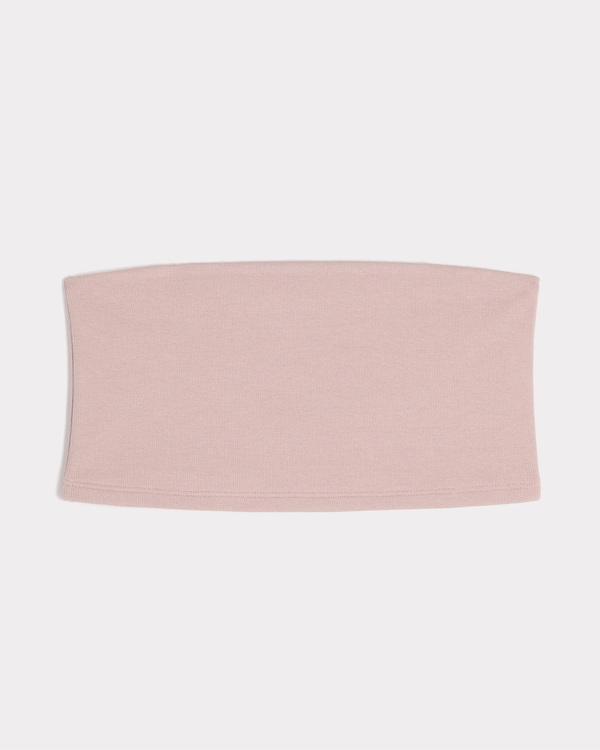 Must-Have Basics Bandeau Bra Top, Blush Pink view 1