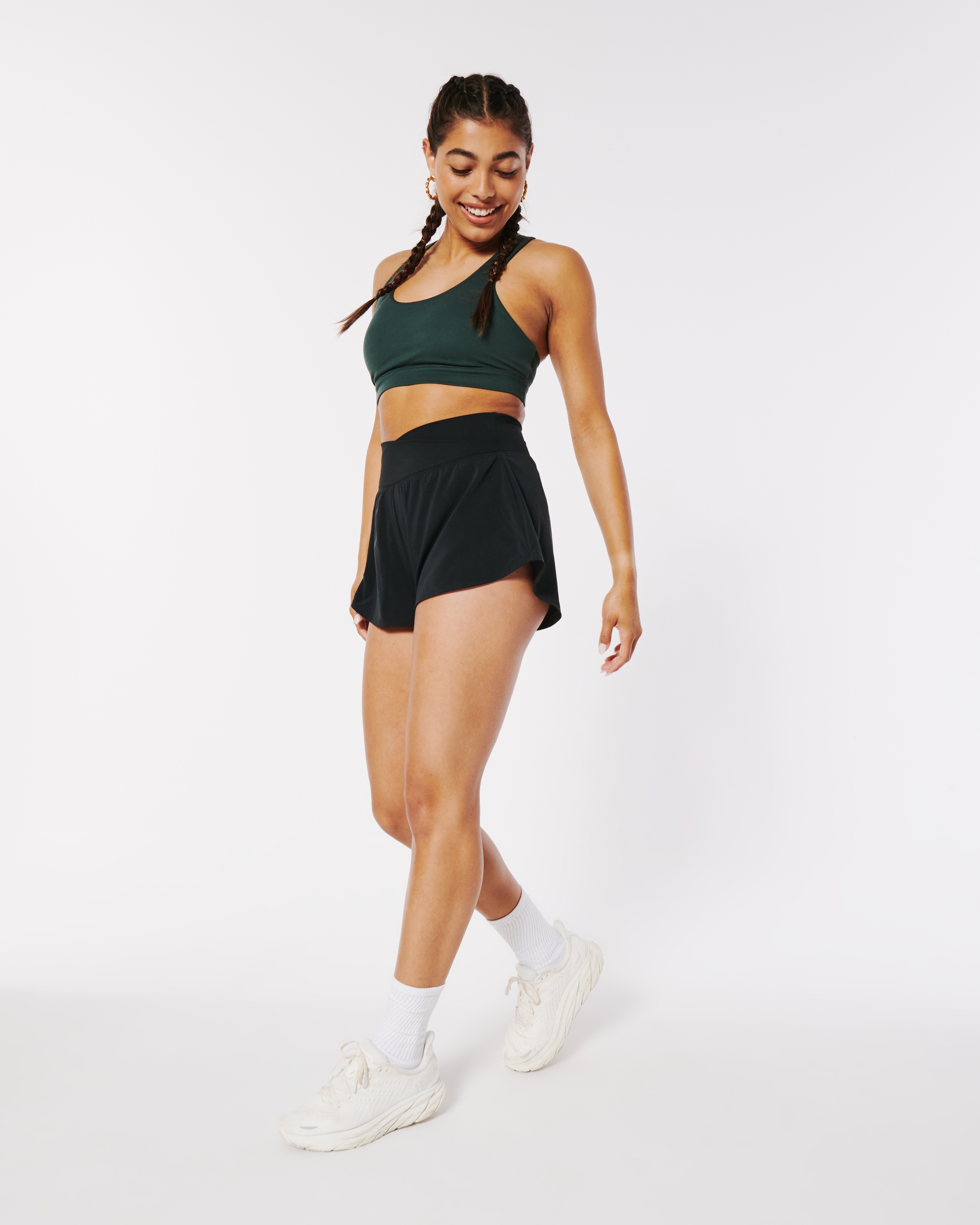 Hollister Gilly Hicks Active Flutter Running Shorts