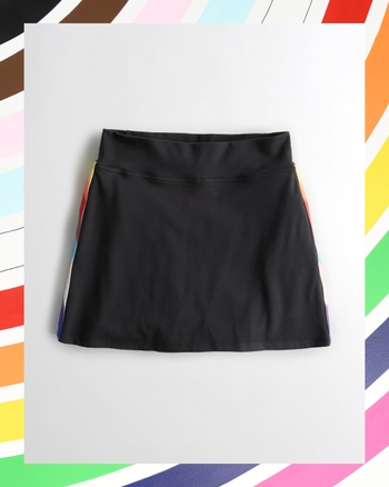 Women's Gilly Hicks Go Recharge Pride Skortie | Women's Clearance | HollisterCo.com