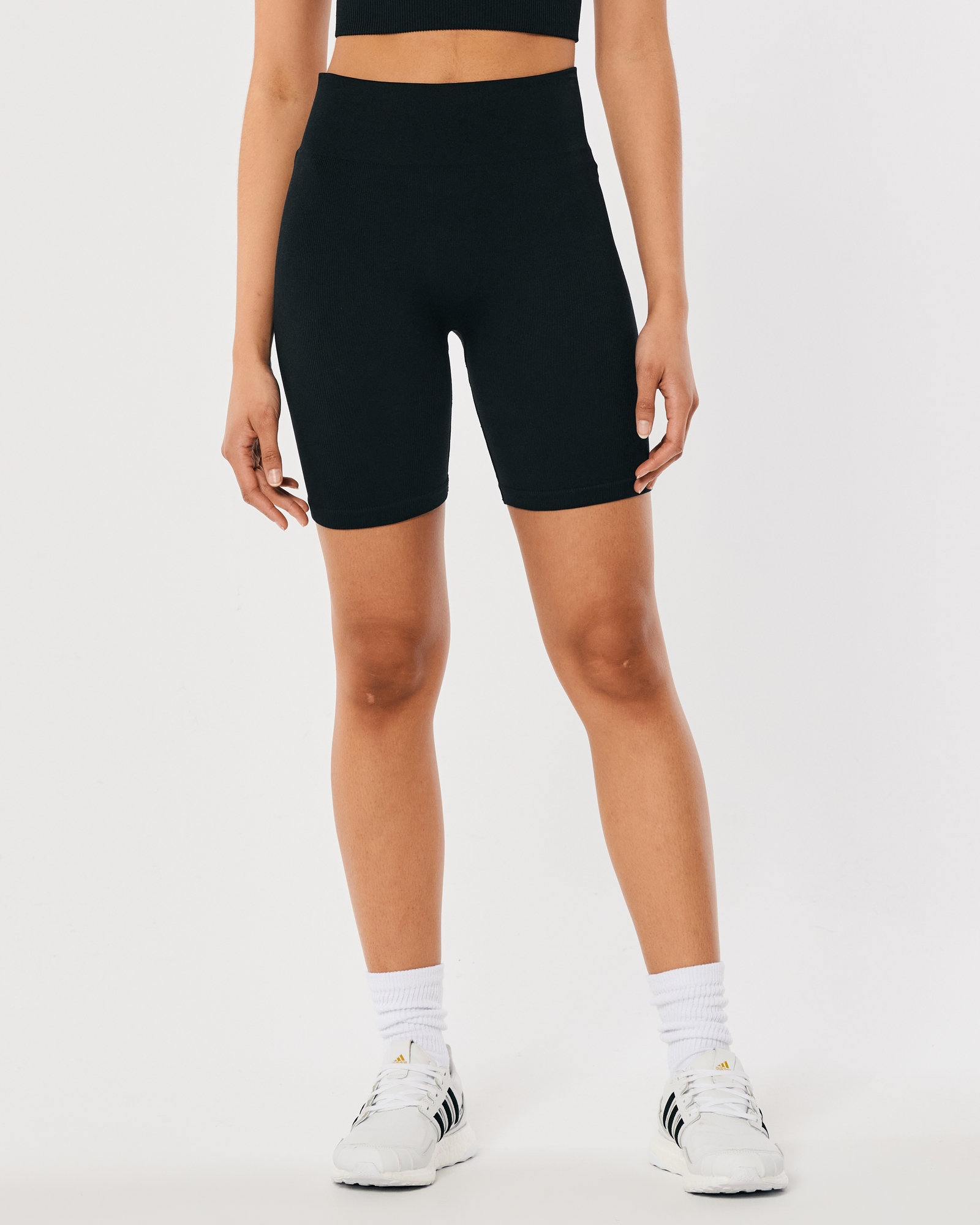 CALIA Women's LustraLux High Rise Pocket 5 Bike Short