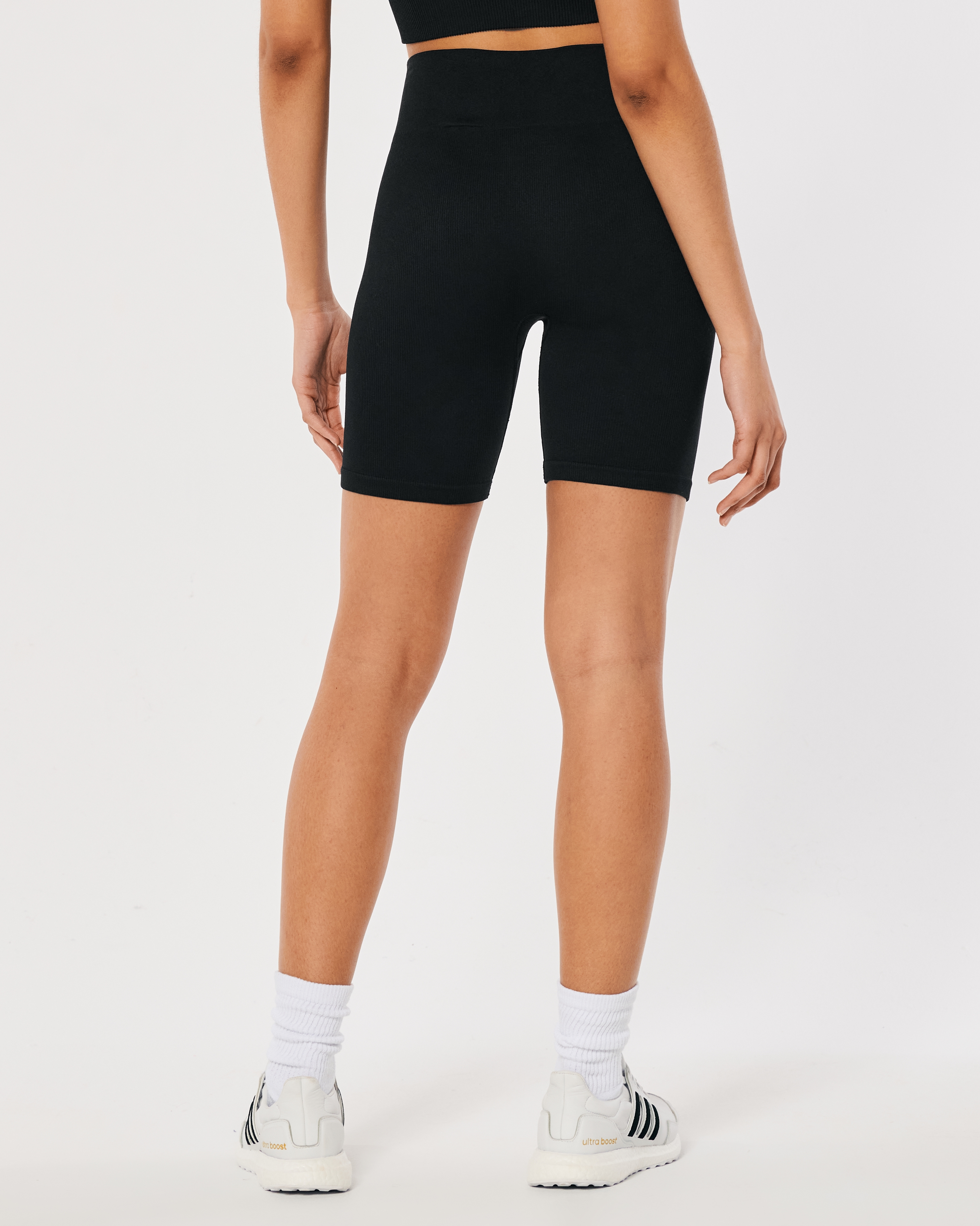 Gilly Hicks Active Seamless High-Rise Bike Shorts 7"