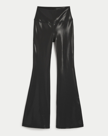 Women's Gilly Hicks Active Recharge HighRise Shine Flare Leggings