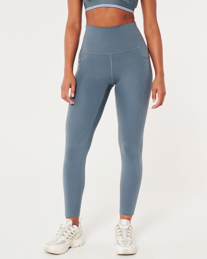 Gilly Hicks Active Recharge High-Rise Pocket 7/8 Leggings