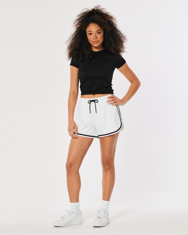 Hollister Women's High Rise Denim Short Shorts HOW-33 (13, 0390-280) at   Women's Clothing store