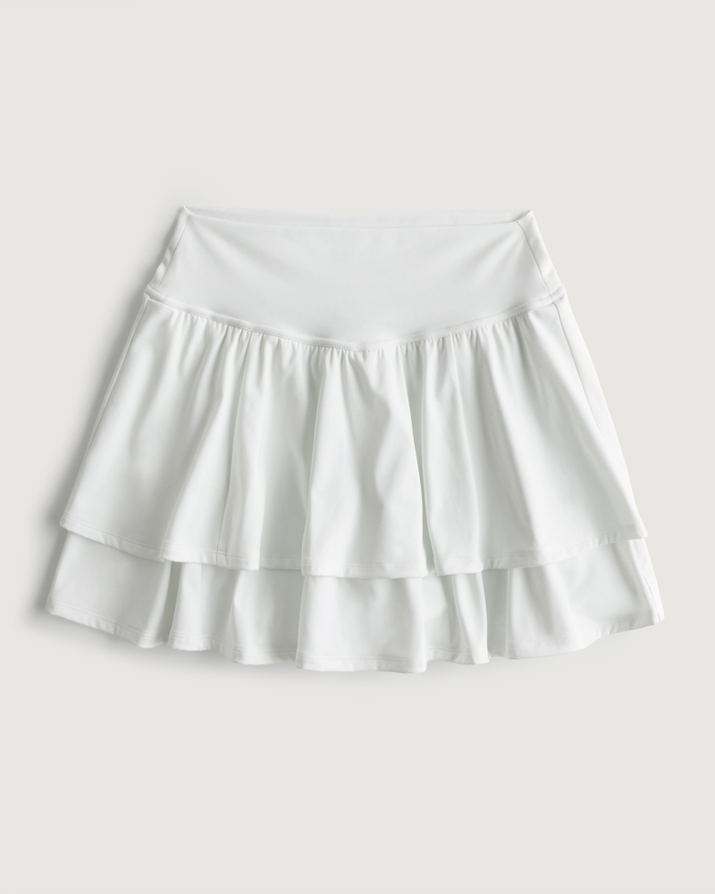 White skater skirt 7 little outlet words