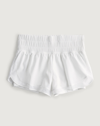 Women's Gilly Hicks 2in1 Mesh Trim Active Shorts Women's Bottoms