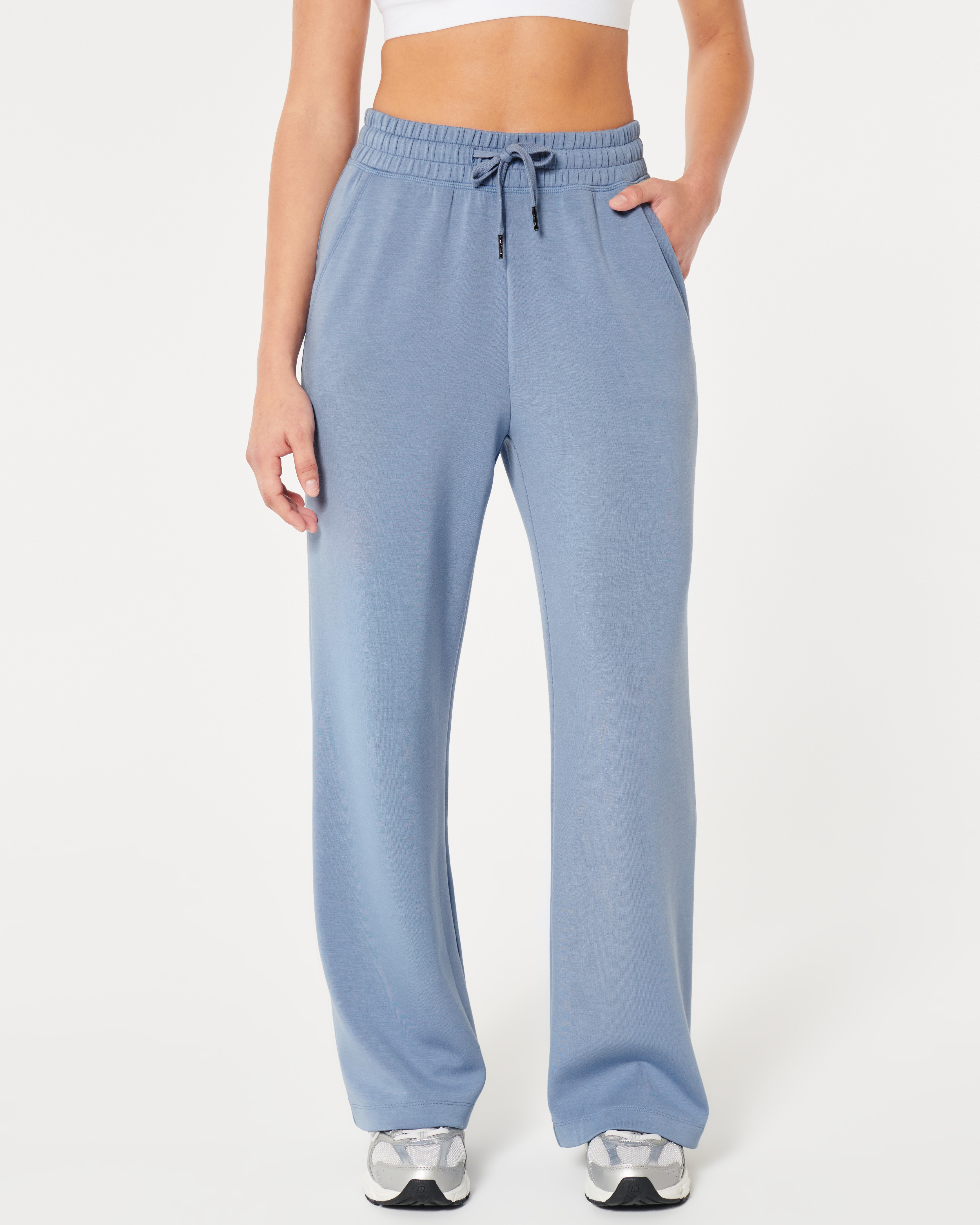 Gilly Hicks Active Cooldown Wide-Leg Pants