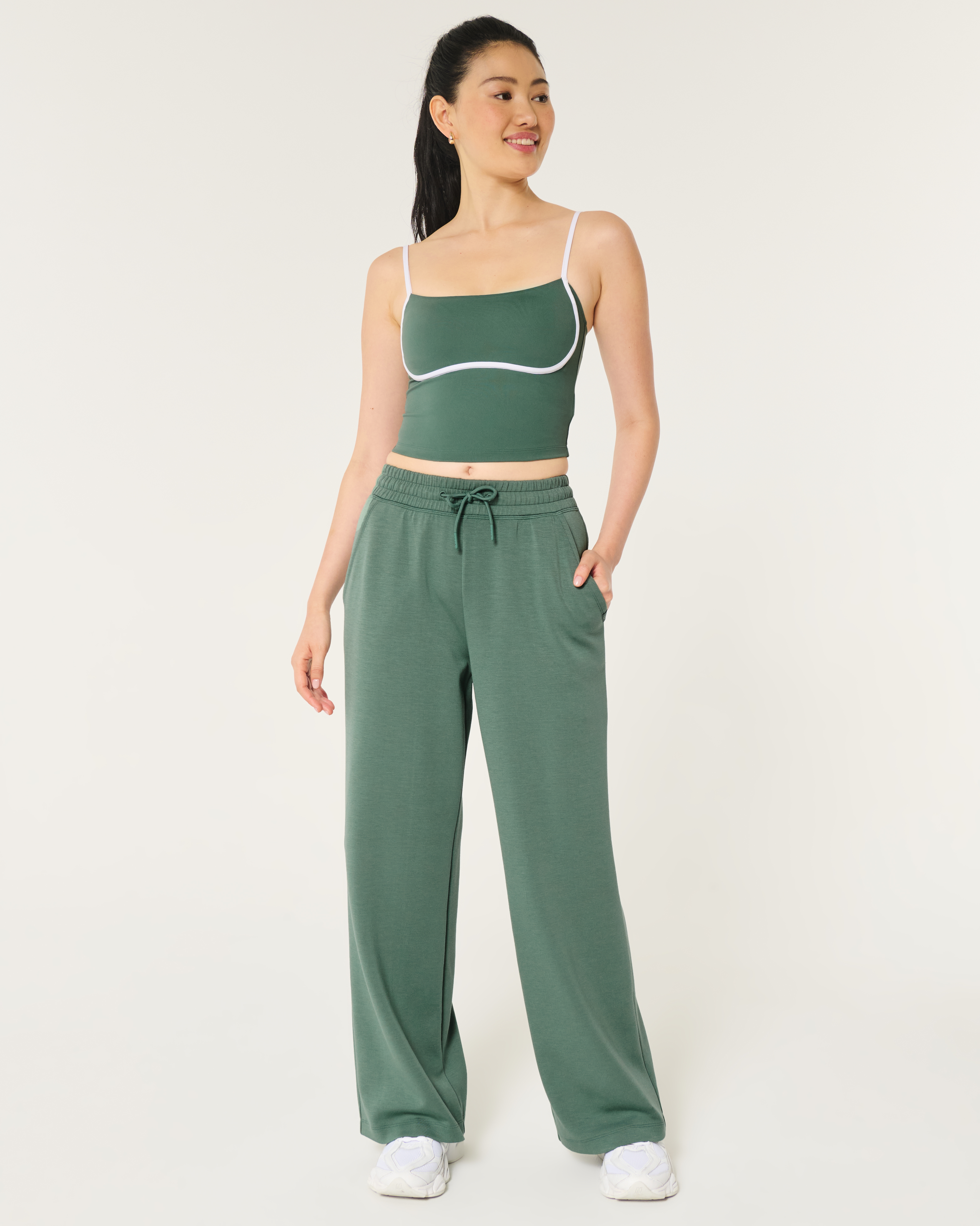 Women's Gilly Hicks Active Cooldown Wide-Leg Pants | Women's