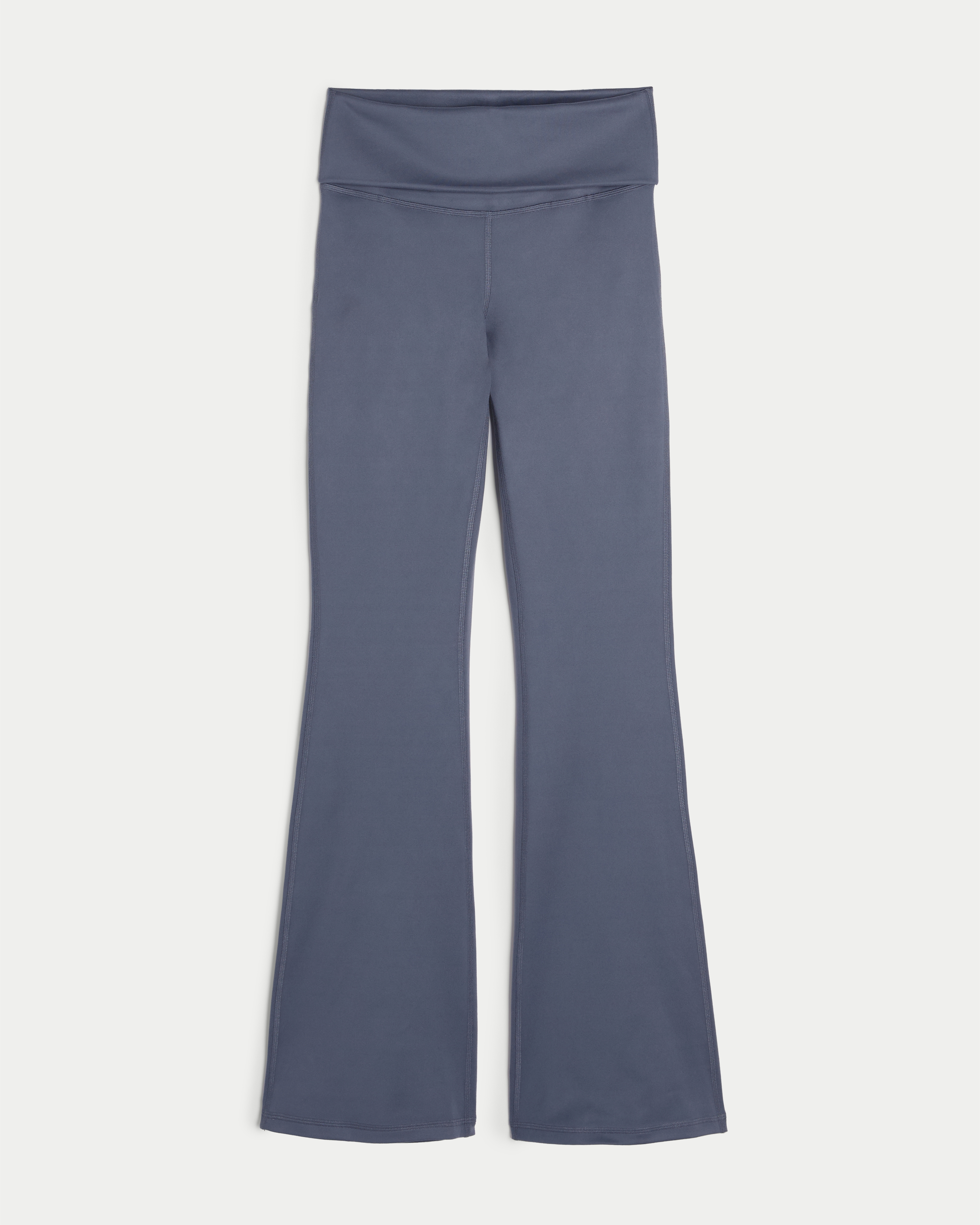 Gilly Hicks Active Recharge Foldover Waist Flare Leggings