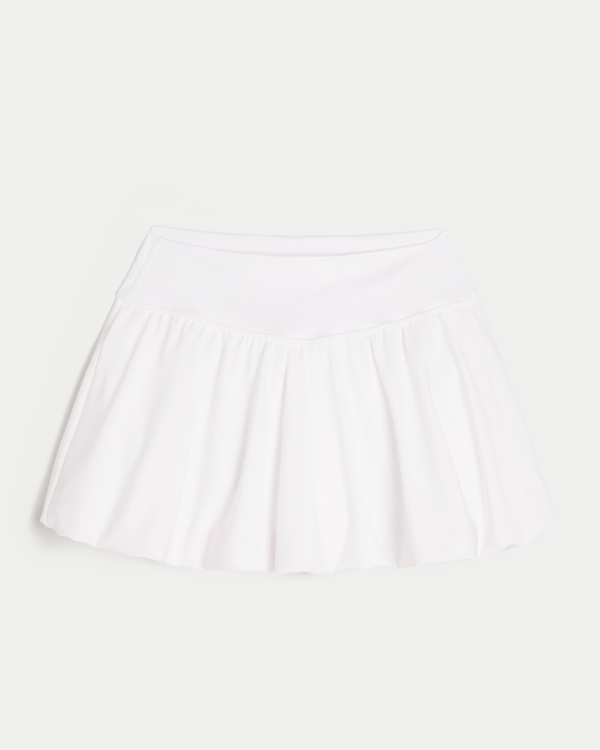 Gilly Hicks Active Bubble Skortie, White view 2