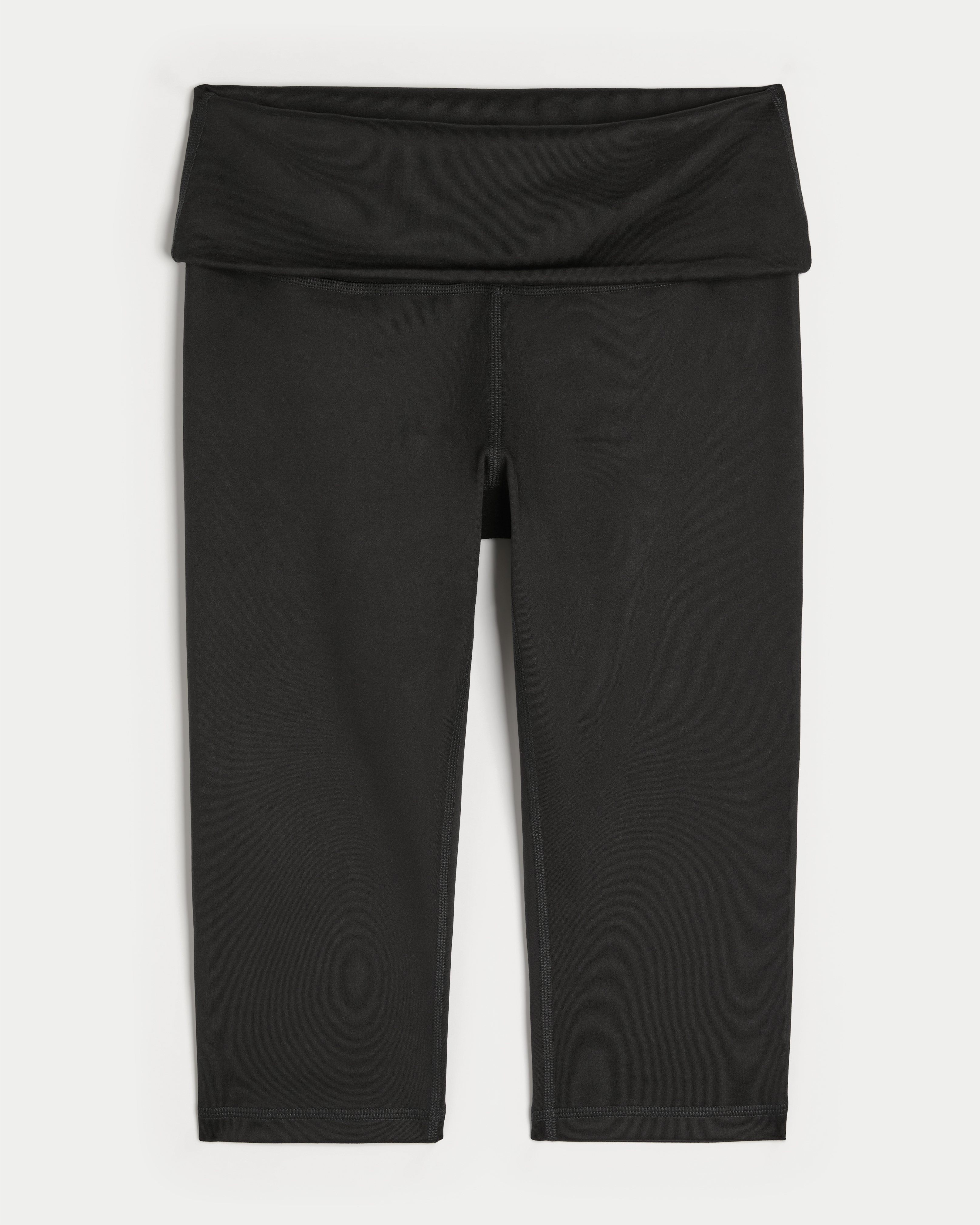 Gilly Hicks Active Recharge Foldover Waist Capri Pants