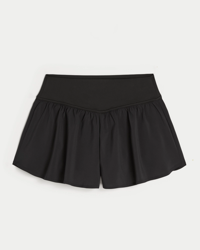 Gilly Hicks Active Lined Flutter Shorts