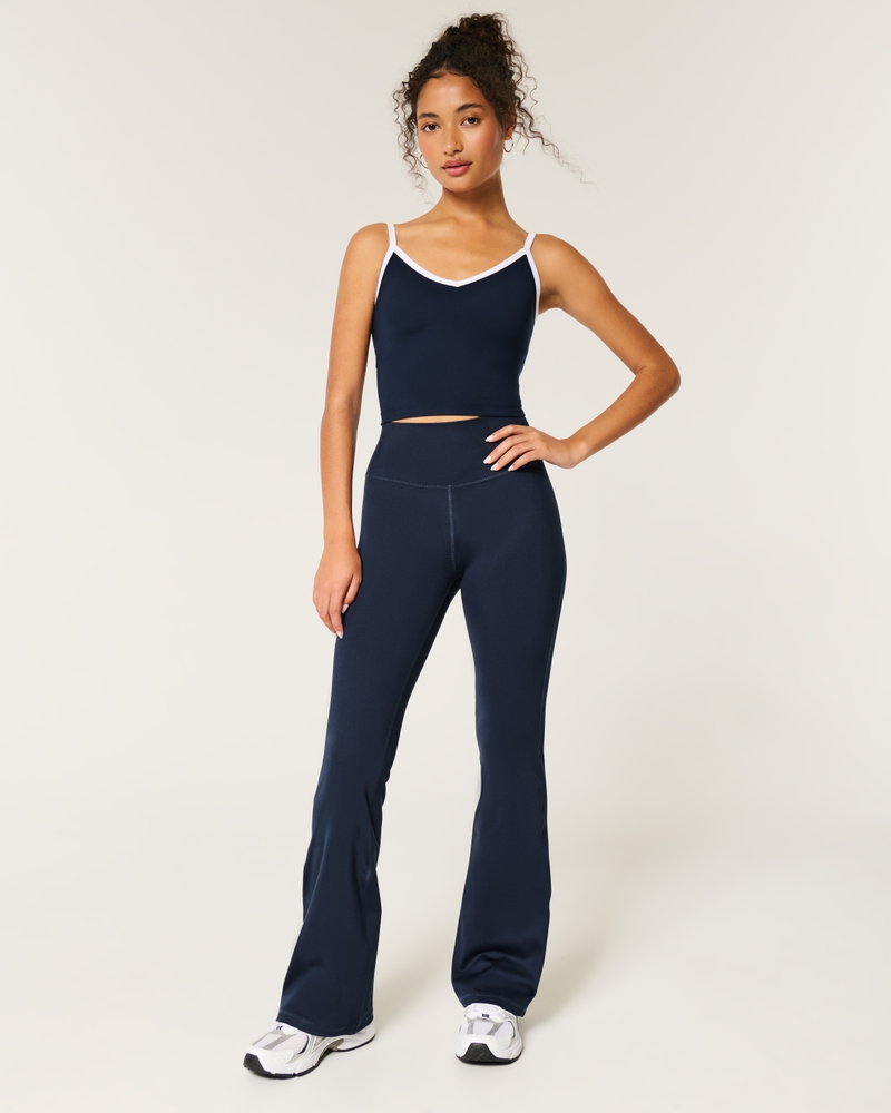 Gilly Hicks Active Recharge Tie-Waist Boot Leggings