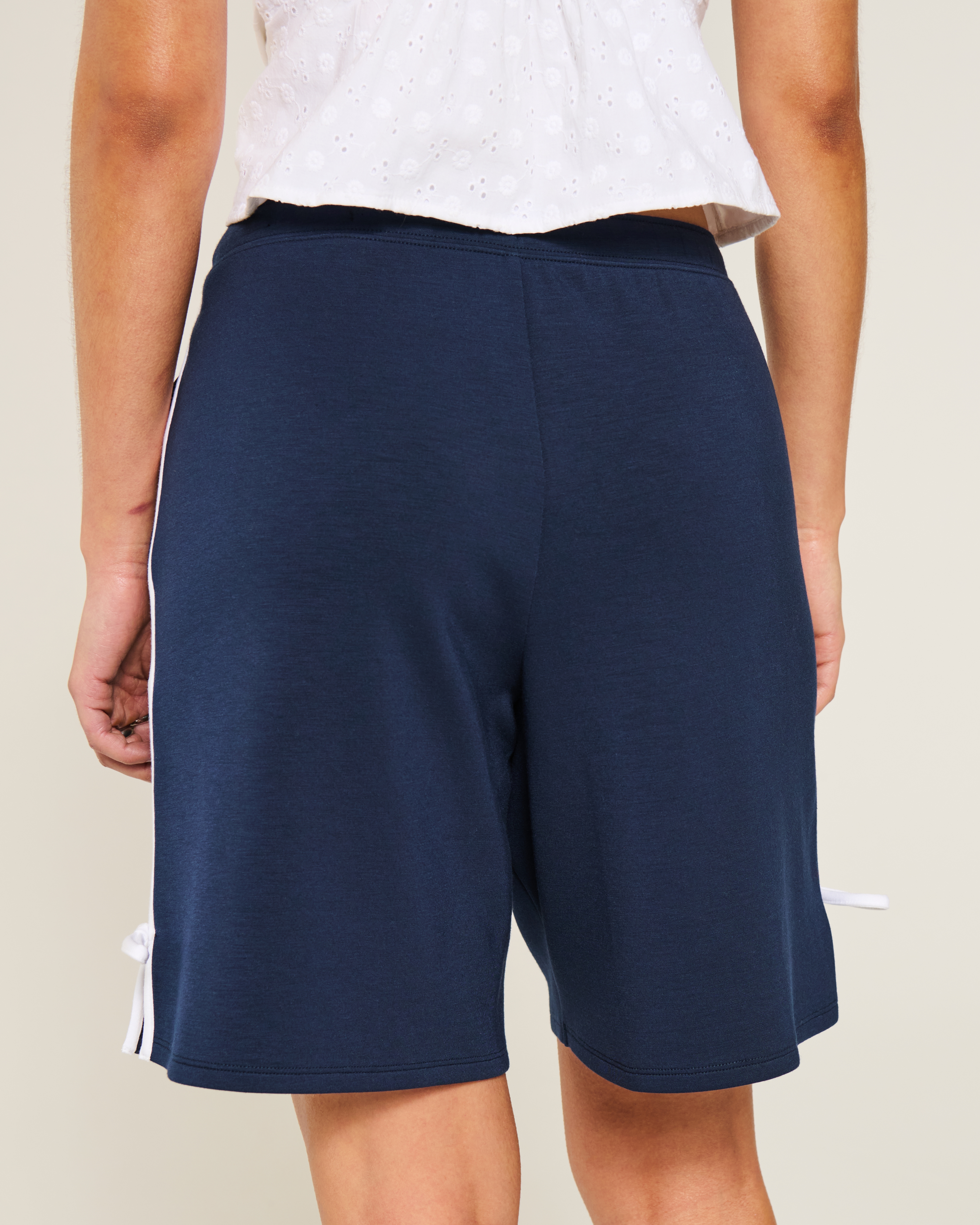 Gilly Hicks Active Cooldown Side Bow Shorts