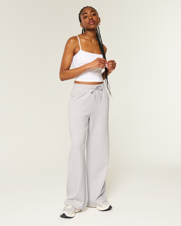 Gilly Hicks Active Cooldown Baggy Pants, Stone view 1