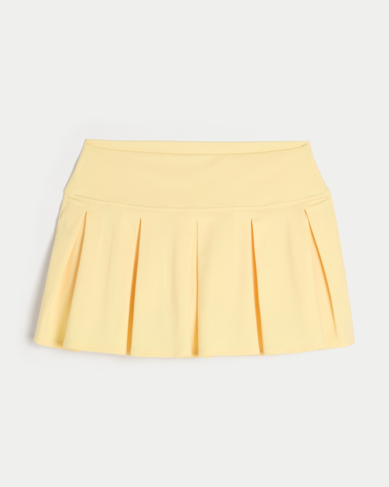 Gilly Hicks Active Drop-Waist Pleated Skortie