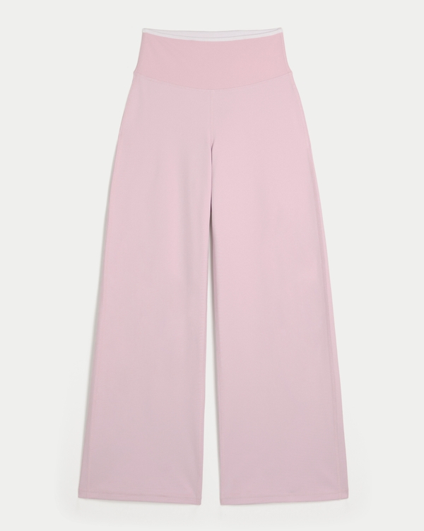 Women's Gilly Hicks Active Recharge Foldover Wide-Leg Pants