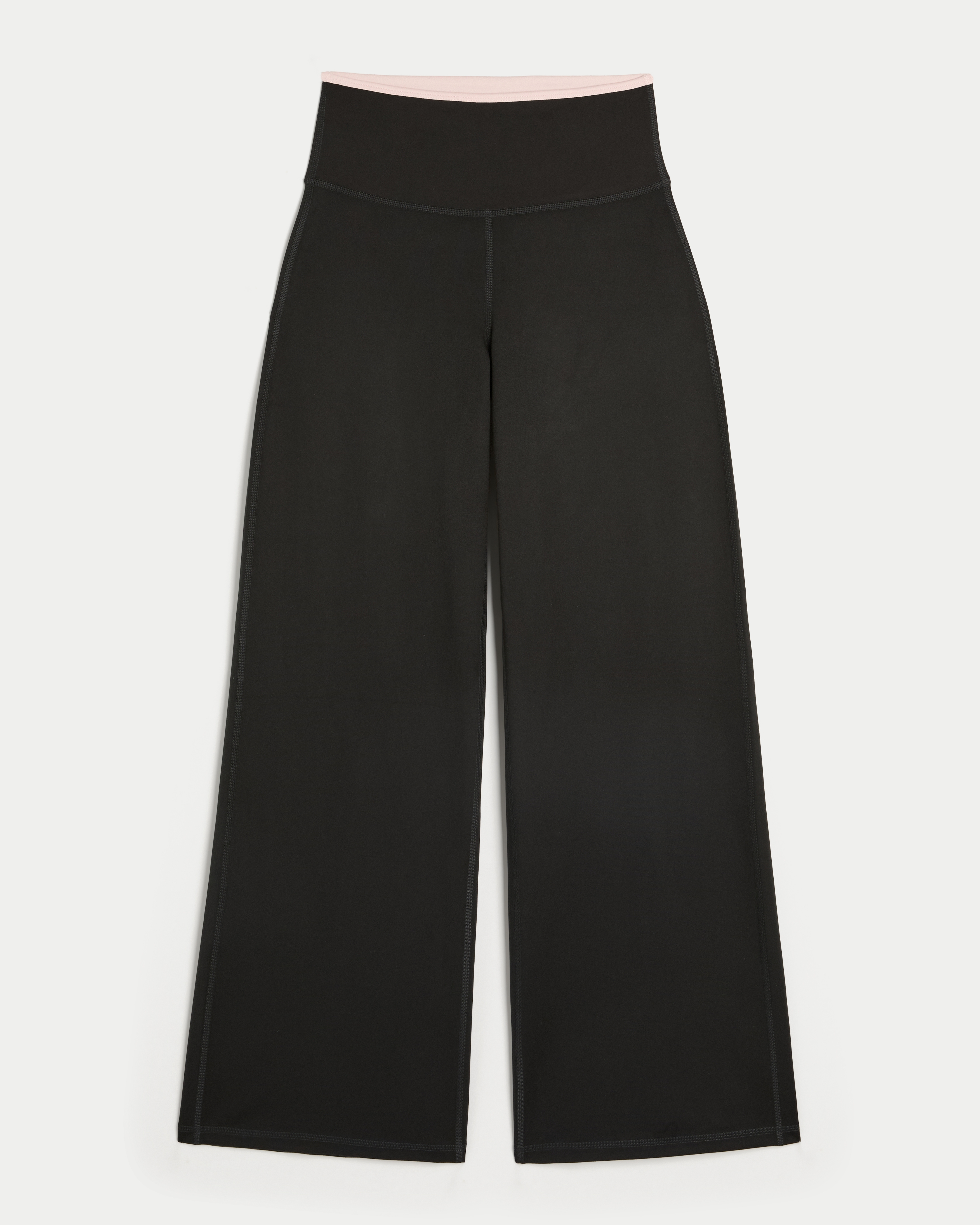 Gilly Hicks Active Recharge Foldover Wide-Leg Pants