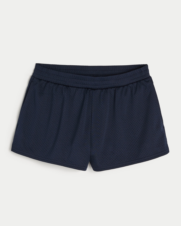 Gilly Hicks Active Mesh Shorts, Navy view 1