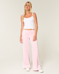 Gilly Hicks Active Side Bow Baggy Pants