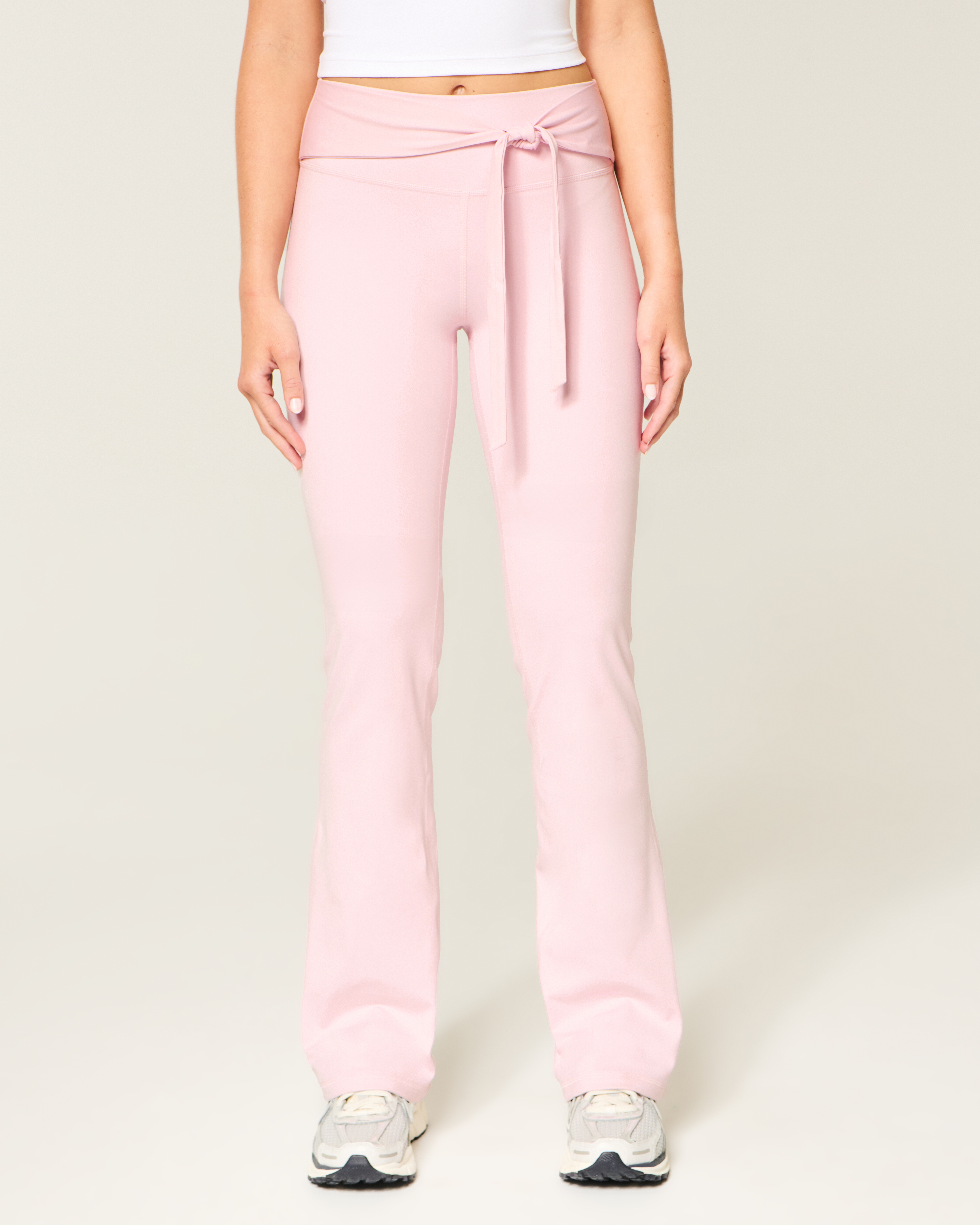 Gilly Hicks Active Recharge Tie-Waist Boot Leggings