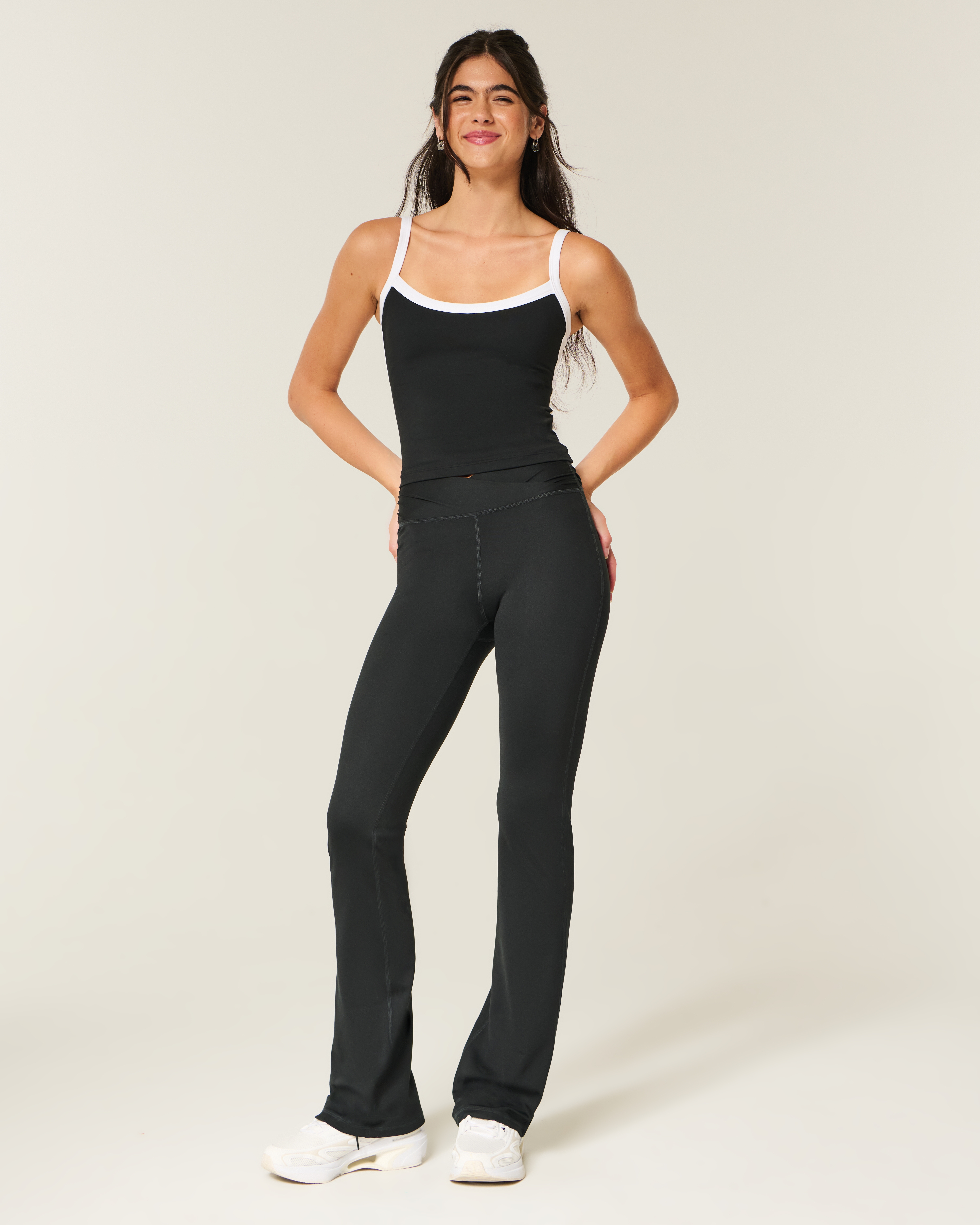 Gilly Hicks Active Recharge Wrap Waist Boot Leggings