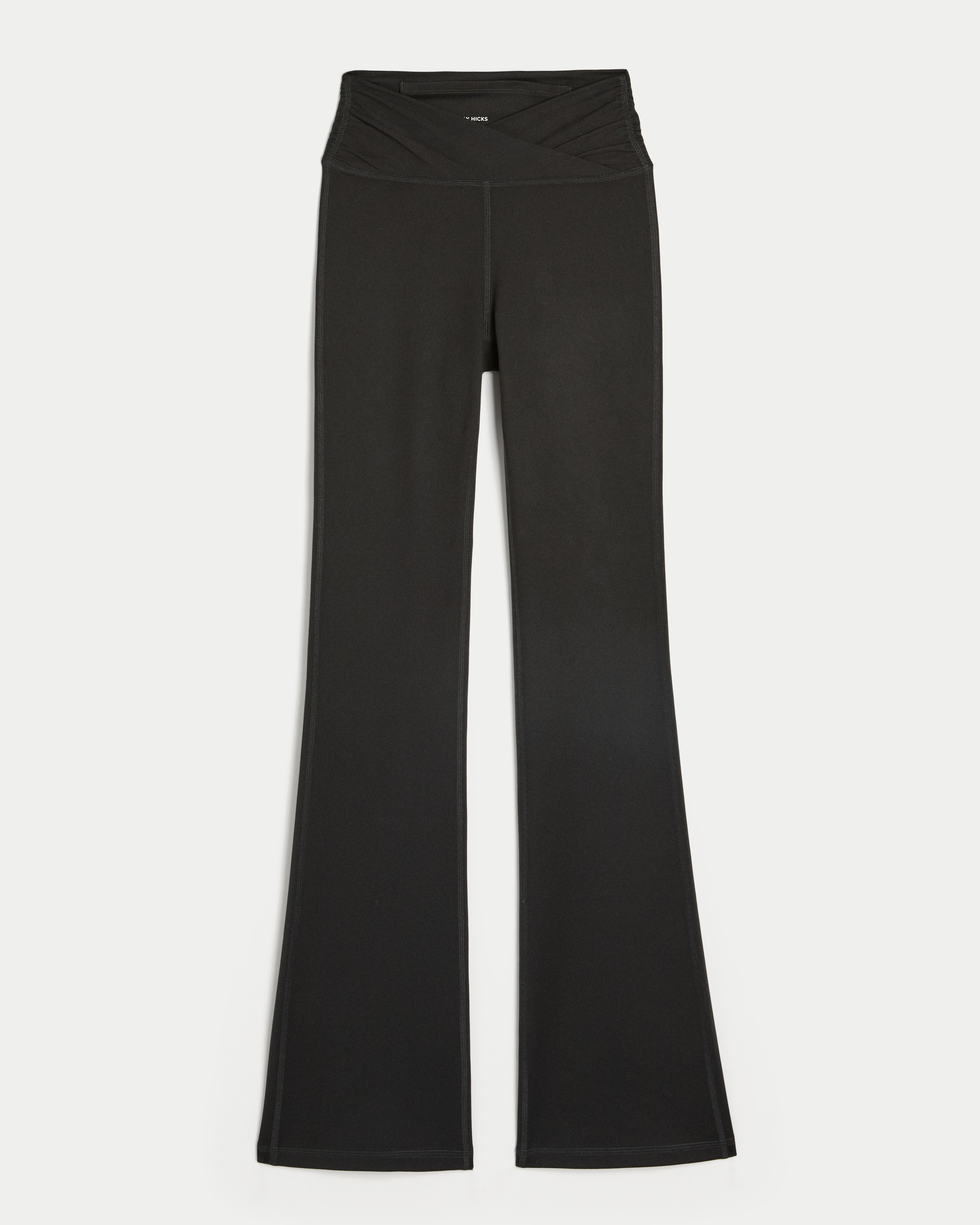 Gilly Hicks Active Recharge Wrap Waist Bootcut Leggings