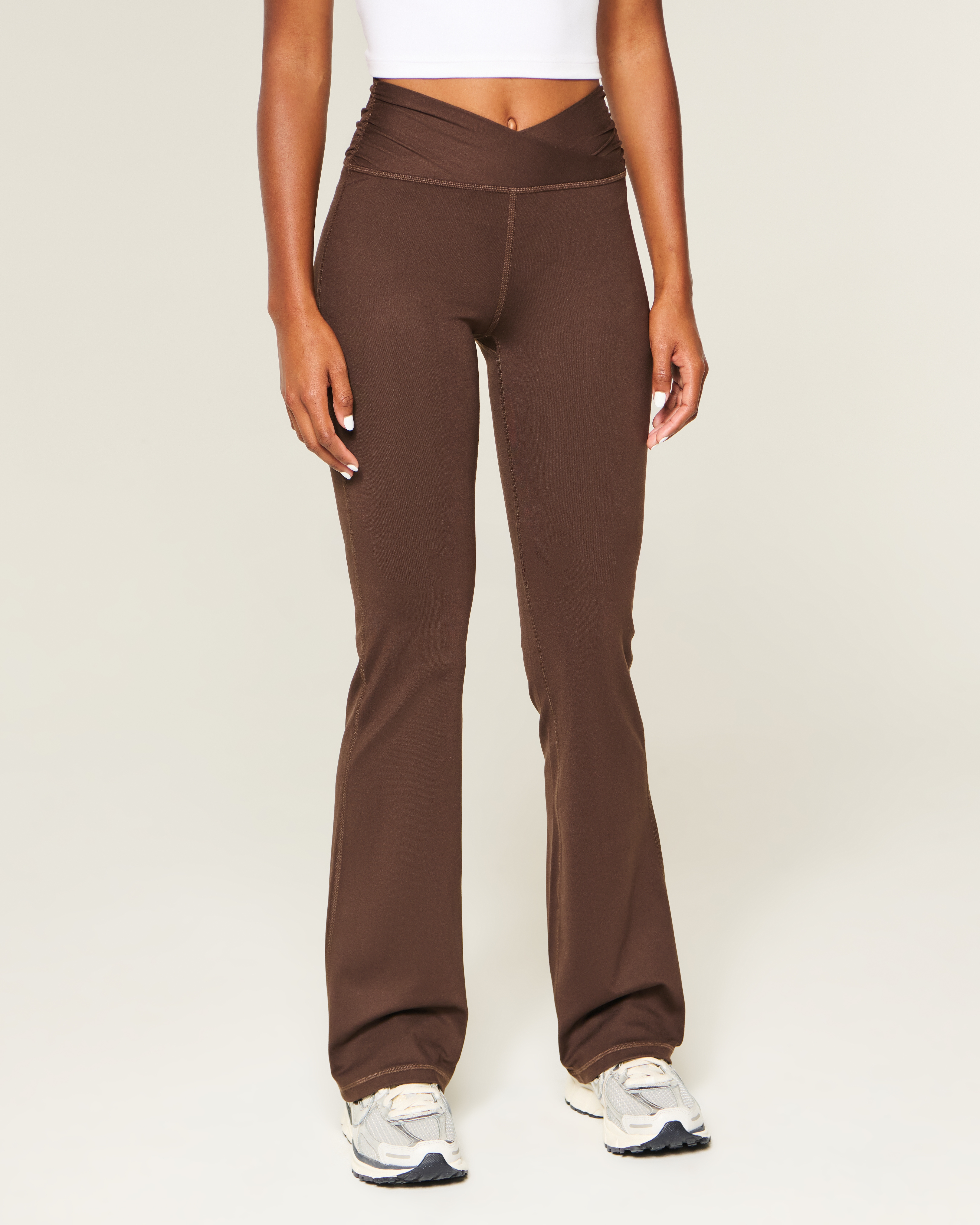 Gilly Hicks Active Recharge Wrap Waist Boot Leggings