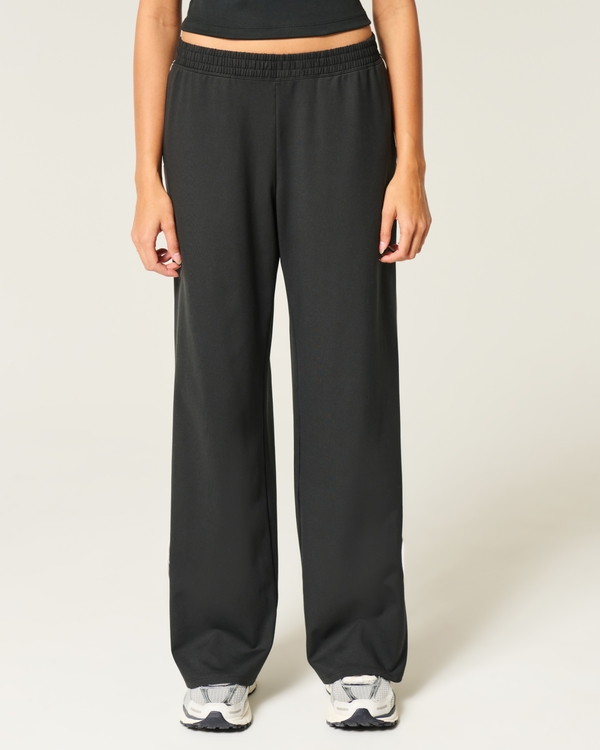Gilly Hicks Active Recharge Heart Baggy Pants, Black view 2