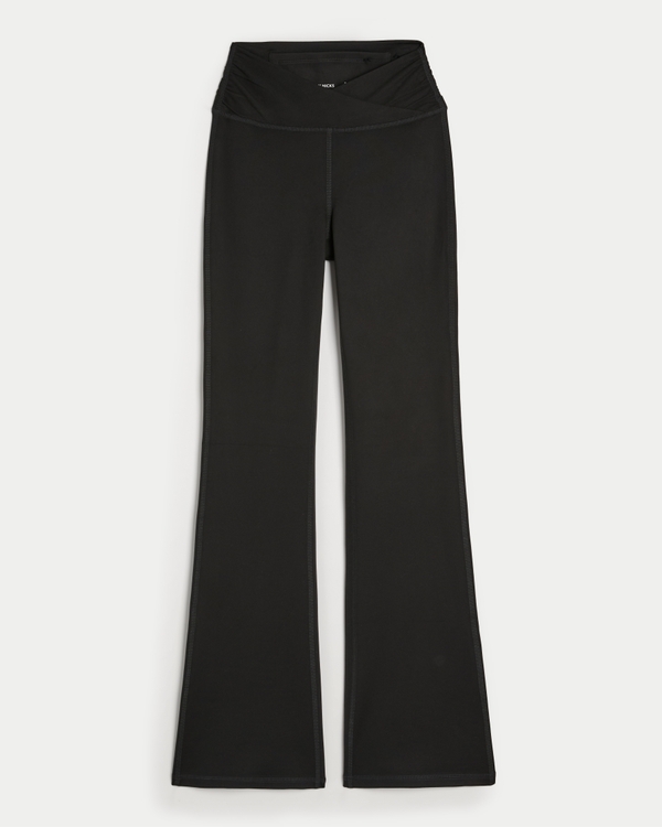 Gilly Hicks Active Recharge Wrap Boot Pants, Black view 1