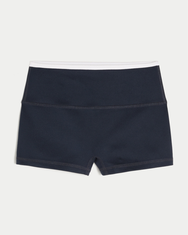 Gilly Hicks Active Recharge Tipped Shortie, Navy view 1